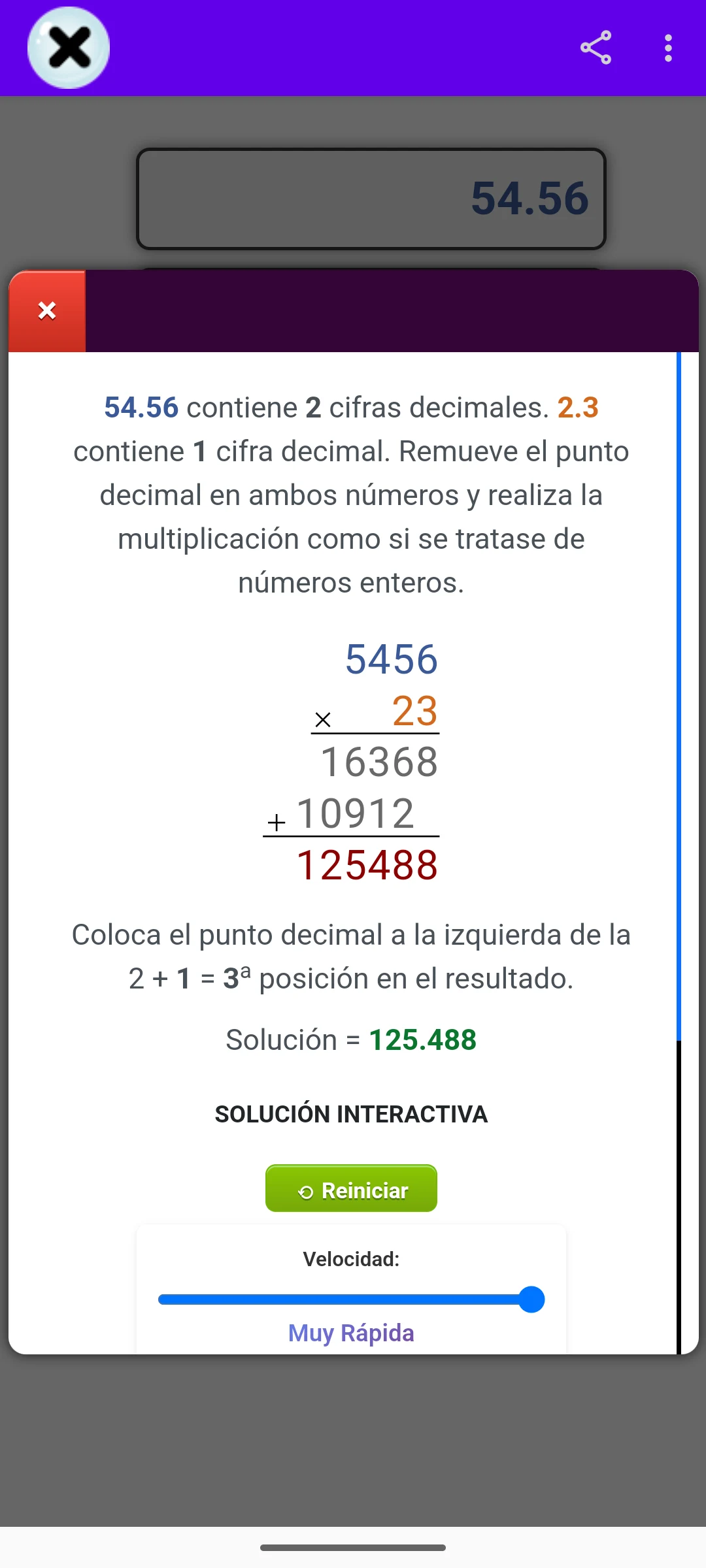 Multiplicaciones screenshot
