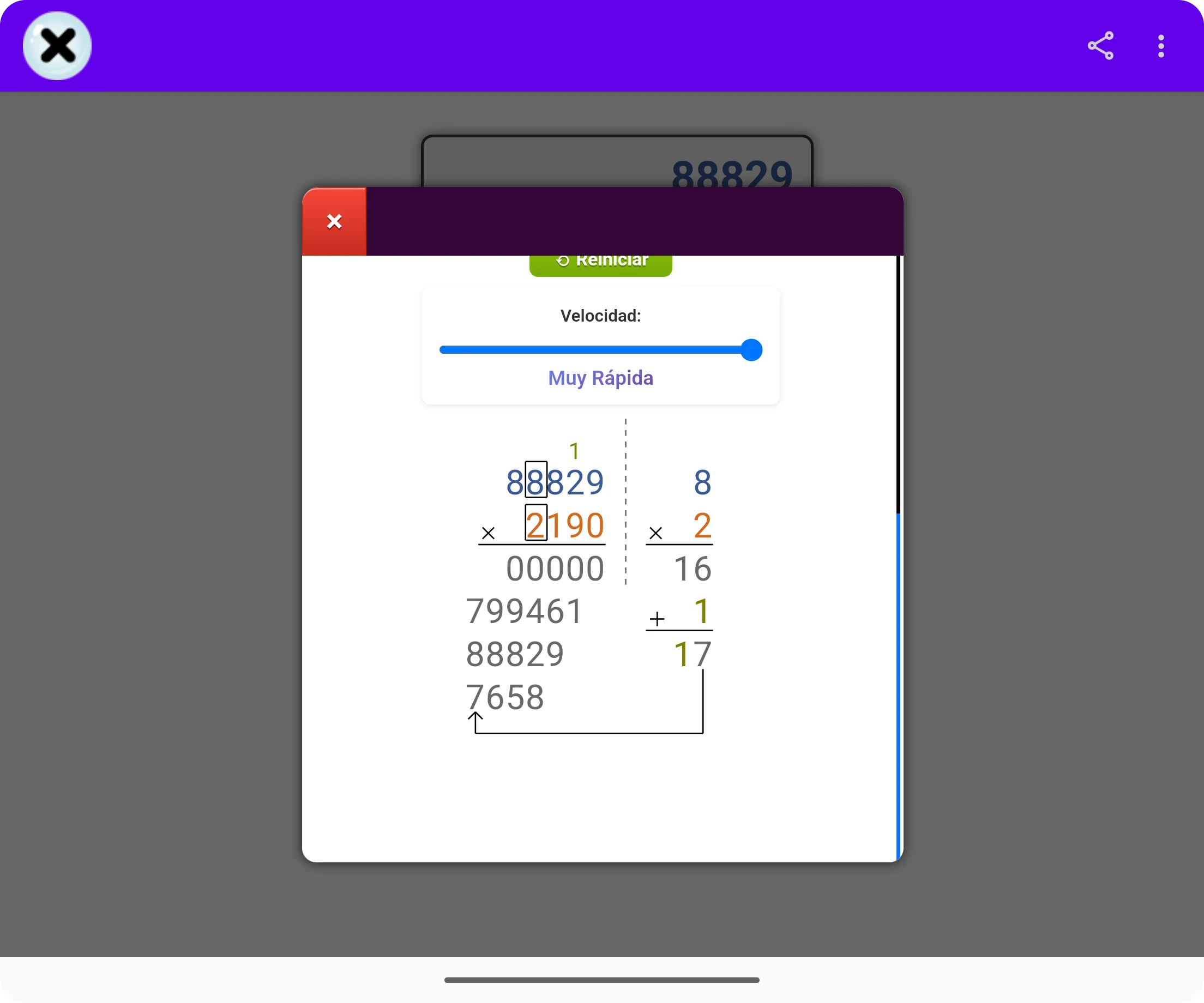 Multiplicaciones screenshot