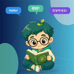 言語学習：AIチューター のアイコン